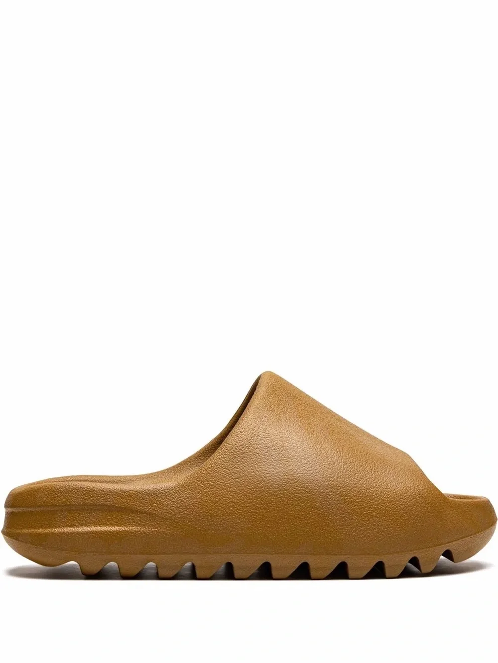 ADIDAS YEEZY Kids Slide Athletic Sandals Casual | Ochre Earth Brown | Size 8K